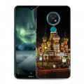 Дизайнерский силиконовый с усиленными углами чехол для Nokia 7.2 Москва