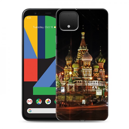 Дизайнерский пластиковый чехол для Google Pixel 4 Москва