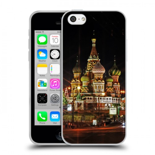 Дизайнерский пластиковый чехол для Iphone 5c Москва