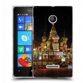 Дизайнерский пластиковый чехол для Microsoft Lumia 435 Москва