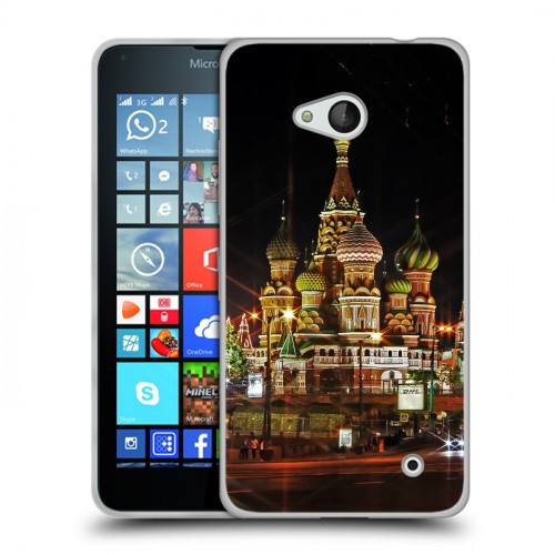 Дизайнерский пластиковый чехол для Microsoft Lumia 640 Москва