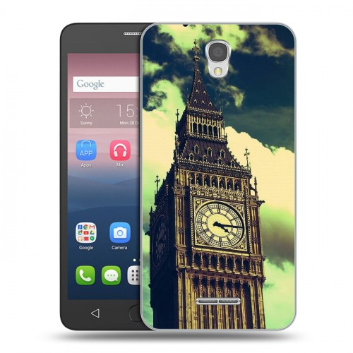 Дизайнерский силиконовый чехол для Alcatel Pop 4 Лондон