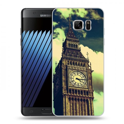 Дизайнерский пластиковый чехол для Samsung Galaxy Note 7 Лондон
