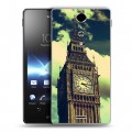 Дизайнерский пластиковый чехол для Sony Xperia TX Лондон