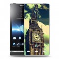 Дизайнерский пластиковый чехол для Sony Xperia S Лондон