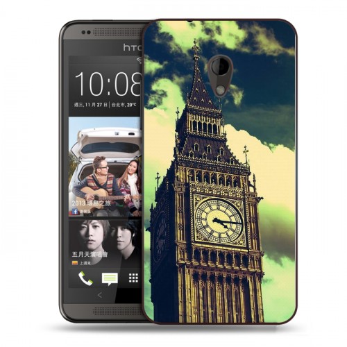 Дизайнерский силиконовый чехол для HTC Desire 700 Лондон