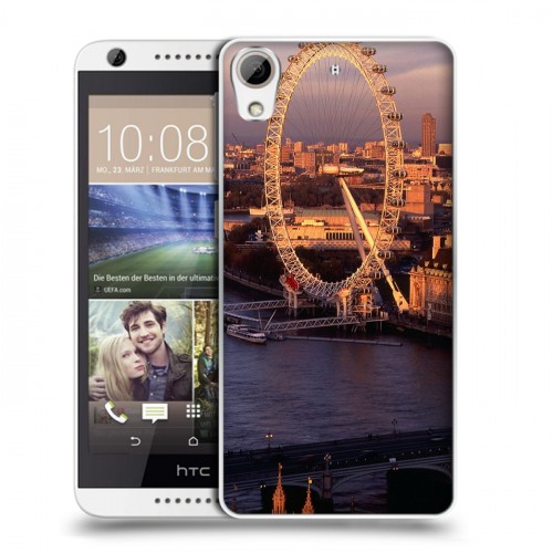 Дизайнерский силиконовый чехол для HTC Desire 626 Лондон
