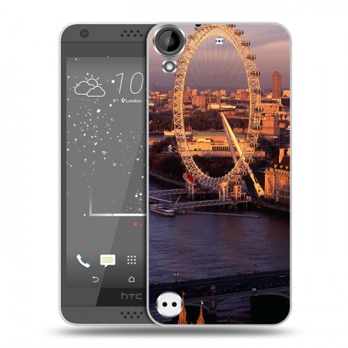 Дизайнерский пластиковый чехол для HTC Desire 530 Лондон