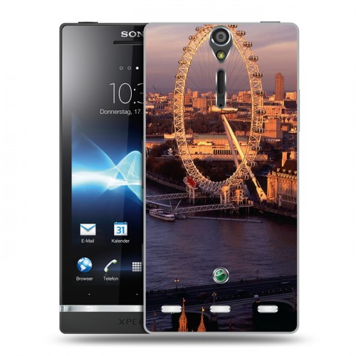 Дизайнерский пластиковый чехол для Sony Xperia S Лондон