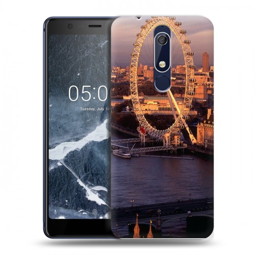 Дизайнерский пластиковый чехол для Nokia 5.1 Лондон