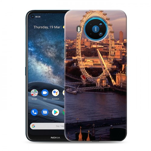 Дизайнерский силиконовый чехол для Nokia 8.3 Лондон