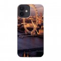 Дизайнерский силиконовый с усиленными углами чехол для Iphone 12 Mini Лондон