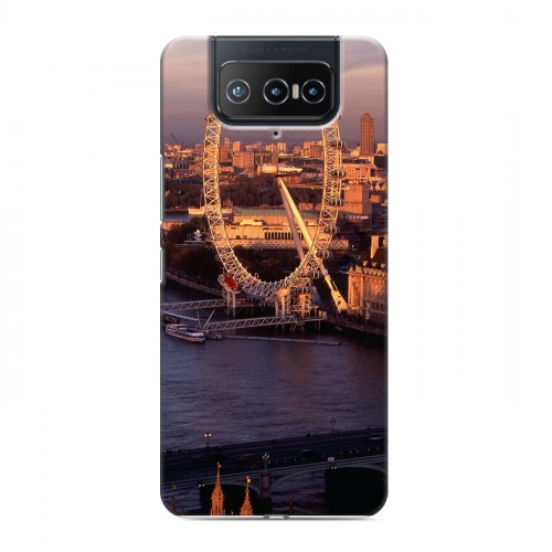 Дизайнерский силиконовый чехол для ASUS ZenFone 8 Flip Лондон