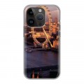 Дизайнерский силиконовый чехол для Iphone 14 Pro Лондон