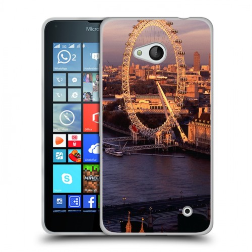 Дизайнерский пластиковый чехол для Microsoft Lumia 640 Лондон