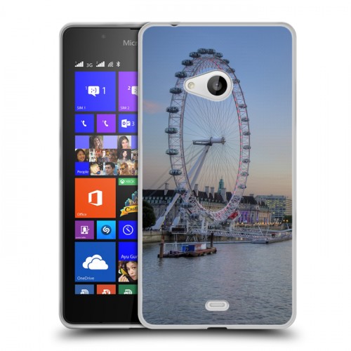 Дизайнерский пластиковый чехол для Microsoft Lumia 540 Лондон