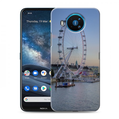 Дизайнерский силиконовый чехол для Nokia 8.3 Лондон