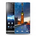 Дизайнерский пластиковый чехол для Sony Xperia S Лондон