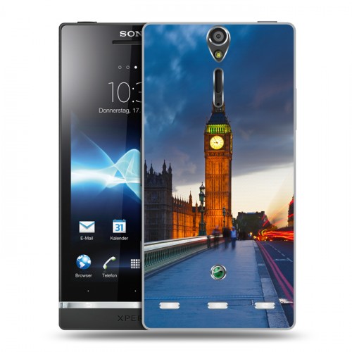 Дизайнерский пластиковый чехол для Sony Xperia S Лондон