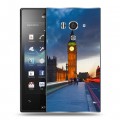 Дизайнерский пластиковый чехол для Sony Xperia acro S Лондон