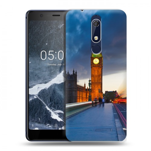 Дизайнерский пластиковый чехол для Nokia 5.1 Лондон