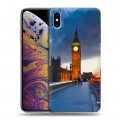 Дизайнерский силиконовый чехол для Iphone Xs Max Лондон