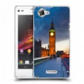 Дизайнерский пластиковый чехол для Sony Xperia L Лондон