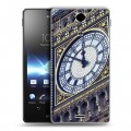 Дизайнерский пластиковый чехол для Sony Xperia TX Лондон