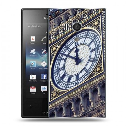 Дизайнерский пластиковый чехол для Sony Xperia acro S Лондон