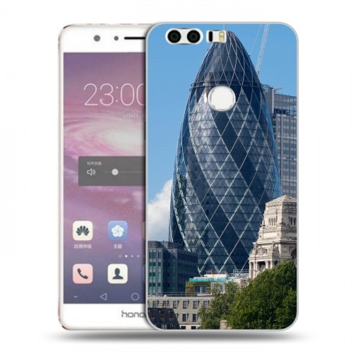 Дизайнерский пластиковый чехол для Huawei Honor 8 Лондон