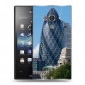 Дизайнерский пластиковый чехол для Sony Xperia acro S Лондон