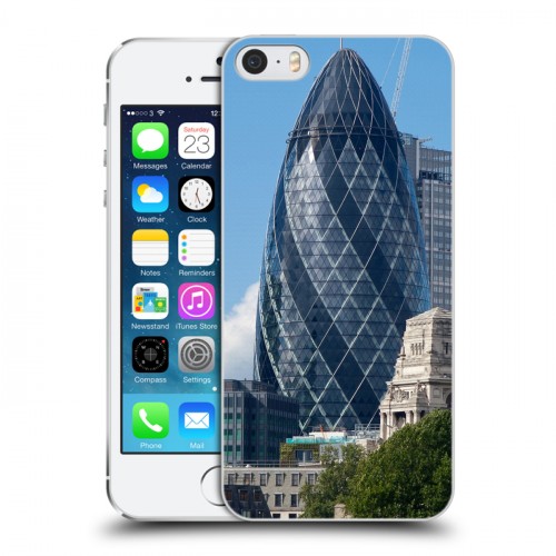 Дизайнерский пластиковый чехол для Iphone 5s Лондон