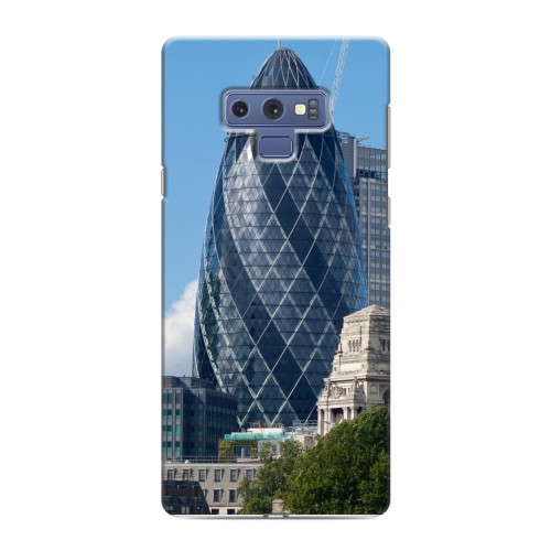 Дизайнерский силиконовый с усиленными углами чехол для Samsung Galaxy Note 9 Лондон