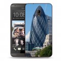 Дизайнерский пластиковый чехол для HTC Desire 700 Лондон