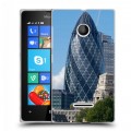 Дизайнерский пластиковый чехол для Microsoft Lumia 435 Лондон