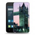 Дизайнерский силиконовый чехол для Alcatel One Touch Pixi 4 (4) Лондон