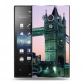 Дизайнерский пластиковый чехол для Sony Xperia acro S Лондон