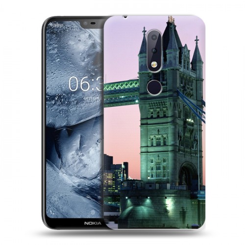 Дизайнерский пластиковый чехол для Nokia 6.1 Plus Лондон