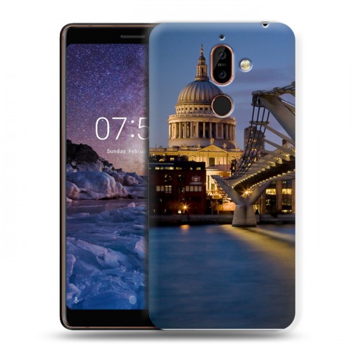 Дизайнерский пластиковый чехол для Nokia 7 Plus Лондон