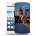 Дизайнерский пластиковый чехол для Huawei Ascend D2 Лондон