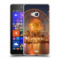 Дизайнерский пластиковый чехол для Microsoft Lumia 540 Лондон