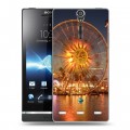 Дизайнерский пластиковый чехол для Sony Xperia S Лондон