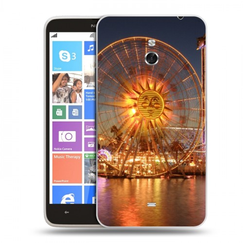 Дизайнерский пластиковый чехол для Nokia Lumia 1320 Лондон