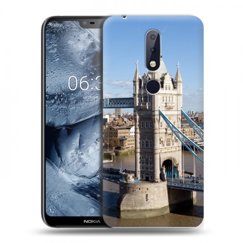 Дизайнерский пластиковый чехол для Nokia 6.1 Plus Лондон