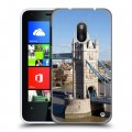 Дизайнерский пластиковый чехол для Nokia Lumia 620 Лондон