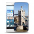 Дизайнерский пластиковый чехол для Huawei Ascend D2 Лондон