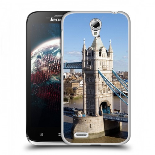 Дизайнерский пластиковый чехол для Lenovo A859 Ideaphone Лондон
