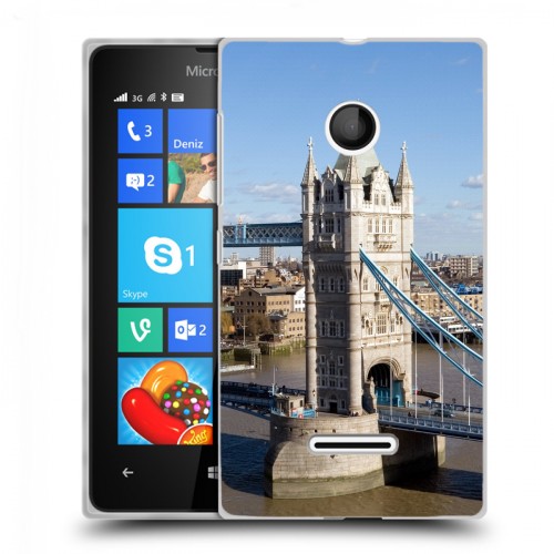 Дизайнерский пластиковый чехол для Microsoft Lumia 435 Лондон