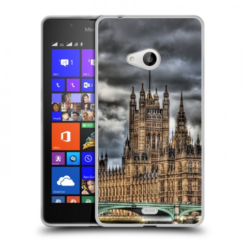 Дизайнерский пластиковый чехол для Microsoft Lumia 540 Лондон