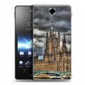 Дизайнерский пластиковый чехол для Sony Xperia TX Лондон